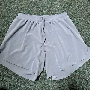 Lululemon Men’s Fast and Free Lined running shorts 6” Peri purple
